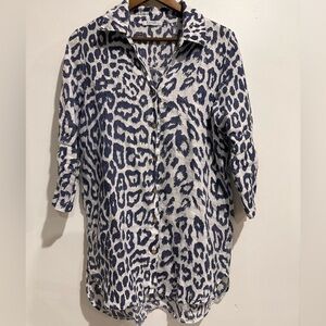 ROSEMARINE‎ Linen Dress/Beach Cover Up